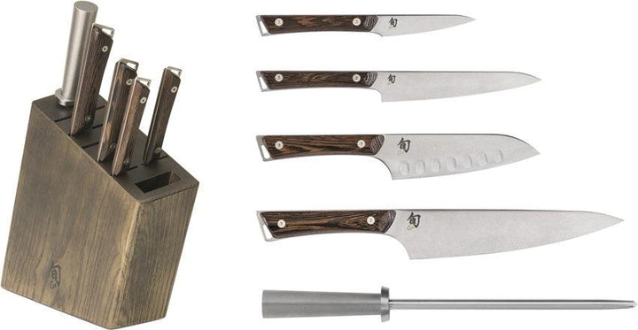Shun Kanso Block Set - Knives.mx