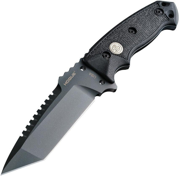 SIG Sauer EX-F01 Fixed Solid Black G10 Scales Tanto Grey Cerakote A2 - Knives.mx