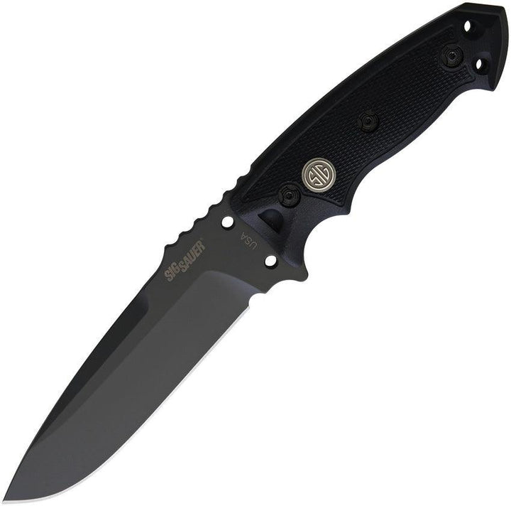 SIG Sauer EX-F01 Tactical Fixed Blade Black G10 Gray Cerakote A2 - Knives.mx