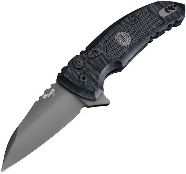 SIG Sauer X-1 Microflip Button Lock Wharncliffe CPM 154 - Knives.mx