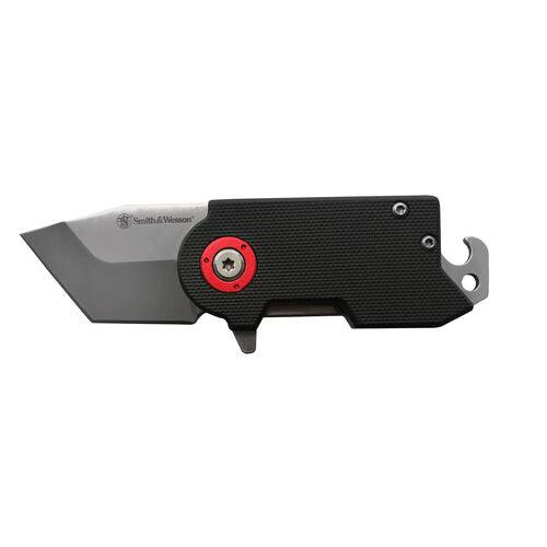 Smith & Wesson Benji Framelock Black G10 Tanto 8Cr13MoV Stainless - Knives.mx