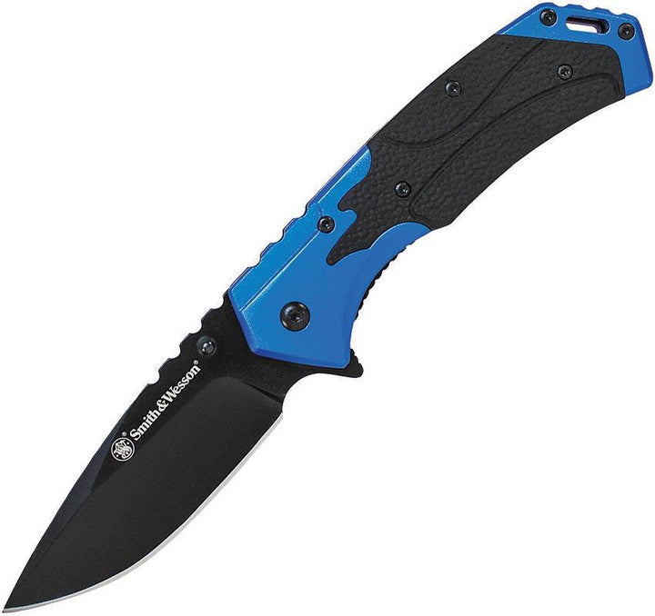 Smith & Wesson Blue Linerlock - Knives.mx