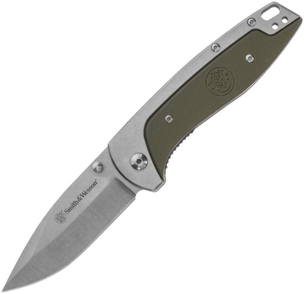 Smith & Wesson Freighter Linerlock Green - Knives.mx