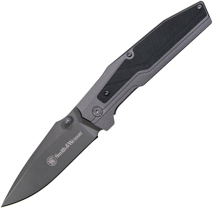 Smith & Wesson Linerlock A/O Black/Gray / Folding Knife Linerlock A/O Black/Gray - Knives.mx