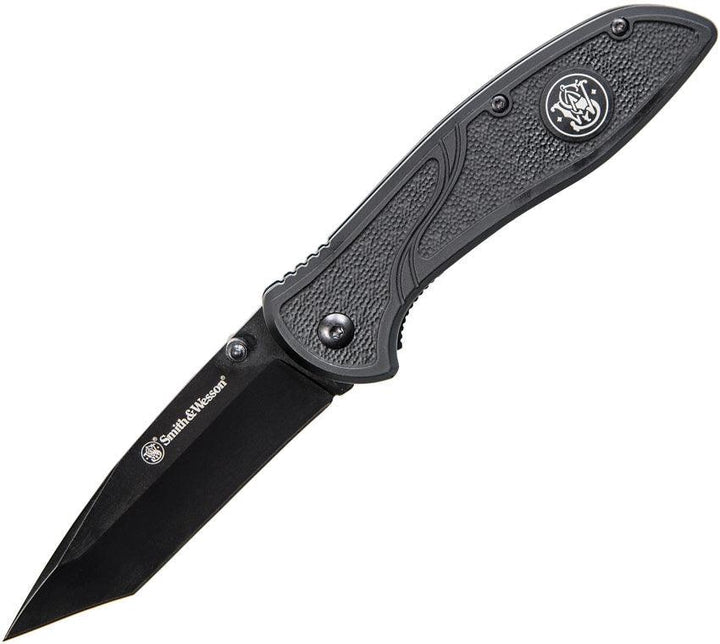 Smith & Wesson Linerlock Black Tanto - Knives.mx