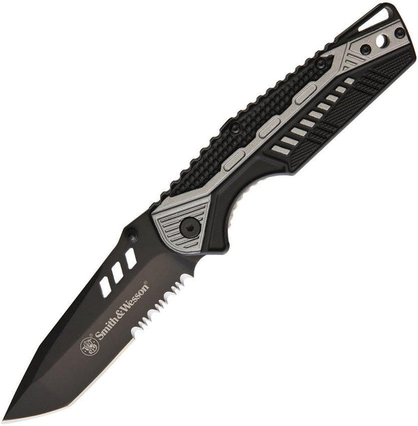 Smith & Wesson Linerlock Serrated - Knives.mx