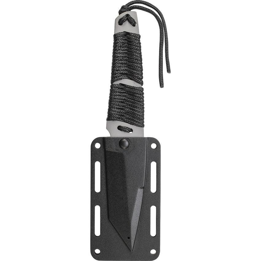 Smith & Wesson Tanto Fixed Blade Gray Titanium & Black Paracord - Knives.mx
