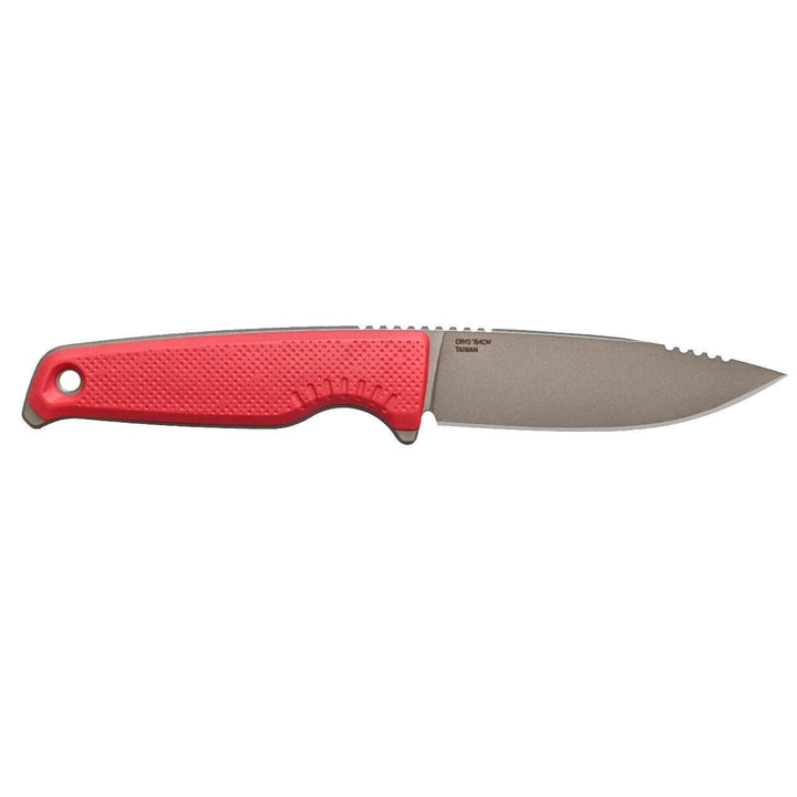 SOG Altair FX Fixed Blade Canyon Red GRN Clip Point TiNi CRYO CPM 154 - Knives.mx