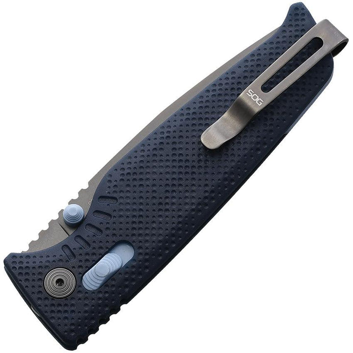 Sog Altair XR Lock Squid Ink GRN Black TiNi Coated CPM-154 - Knives.mx