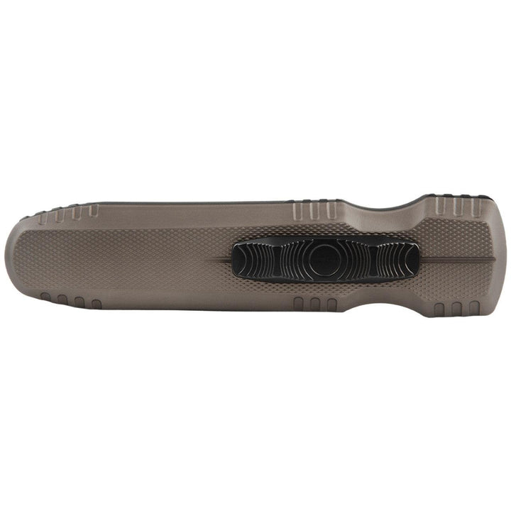 SOG Auto Pentagon OTF Flat Dark Earth Aluminum TiNi Coated CRYO Spear Point S35VN - Knives.mx