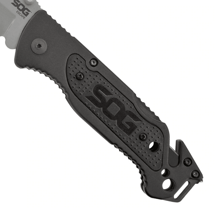 SOG Escape Bead Blast Serrated Aluminum 9Cr18MoV - Knives.mx