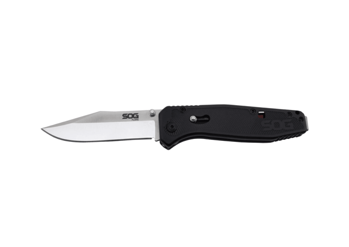 SOG Flare SAT Satin A/O 8Cr13MoV - Knives.mx