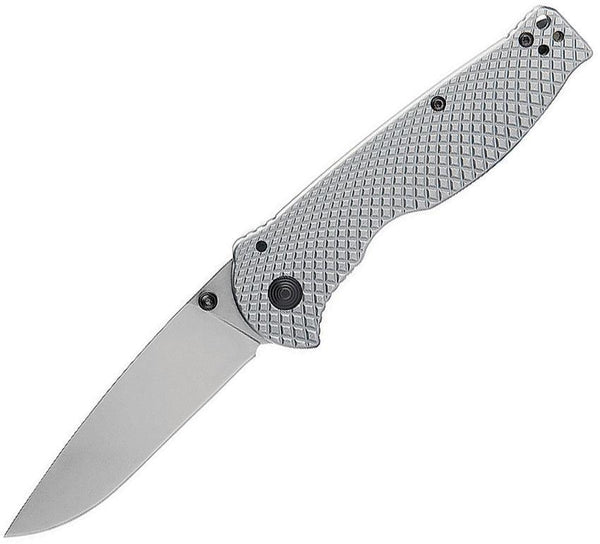 SOG Flash FL Framelock stainless Stonewashed 8Cr13MoV - Knives.mx