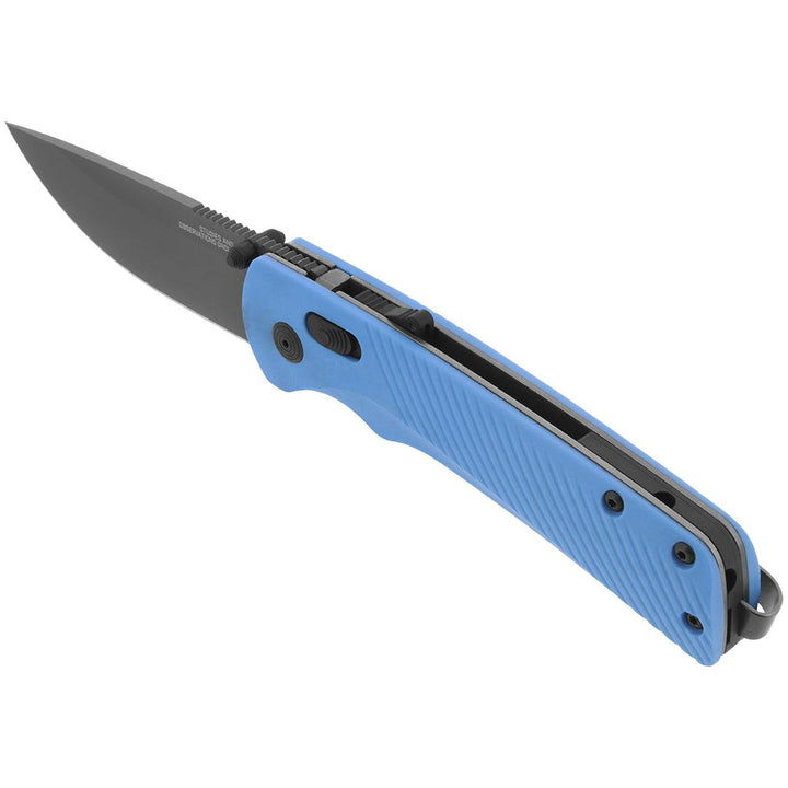 SOG Flash MK3 AT-XR Lock A/O Blue GRN Plain Cryo D2 - Knives.mx