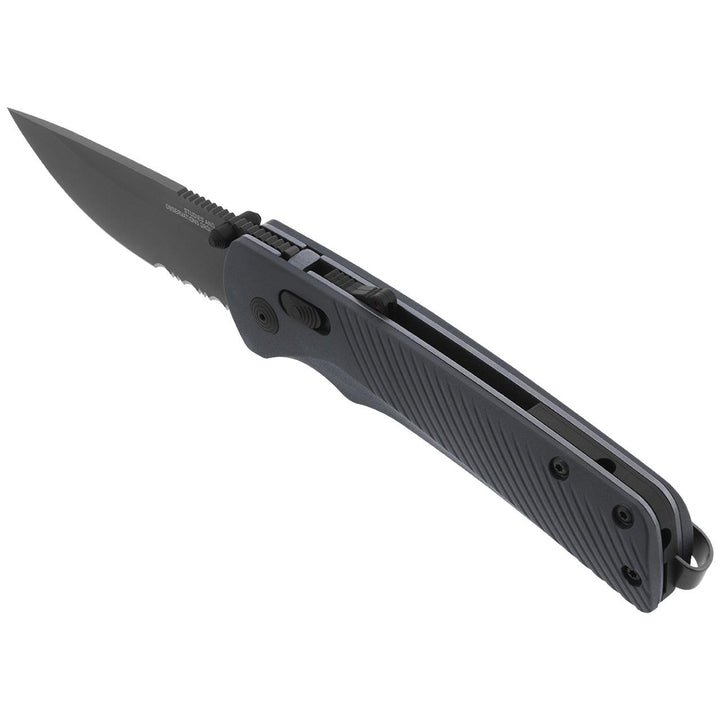 SOG Flash MK3 AT-XR Lock A/O Gray GRN Serrated Cryo D2 - Knives.mx