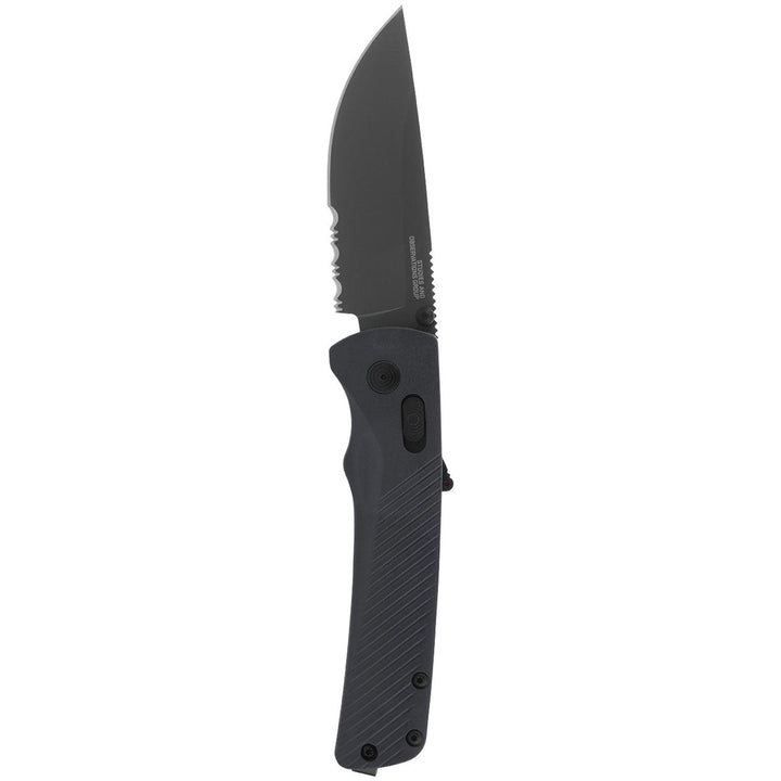 SOG Flash MK3 AT-XR Lock A/O Gray GRN Serrated Cryo D2 - Knives.mx