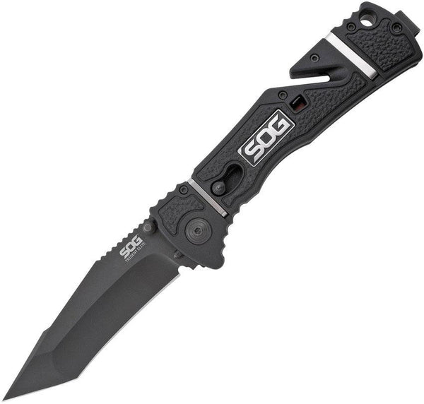 SOG Folding Knife SOG Trident Elite Piston Lock A/O AUS-8 - Knives.mx