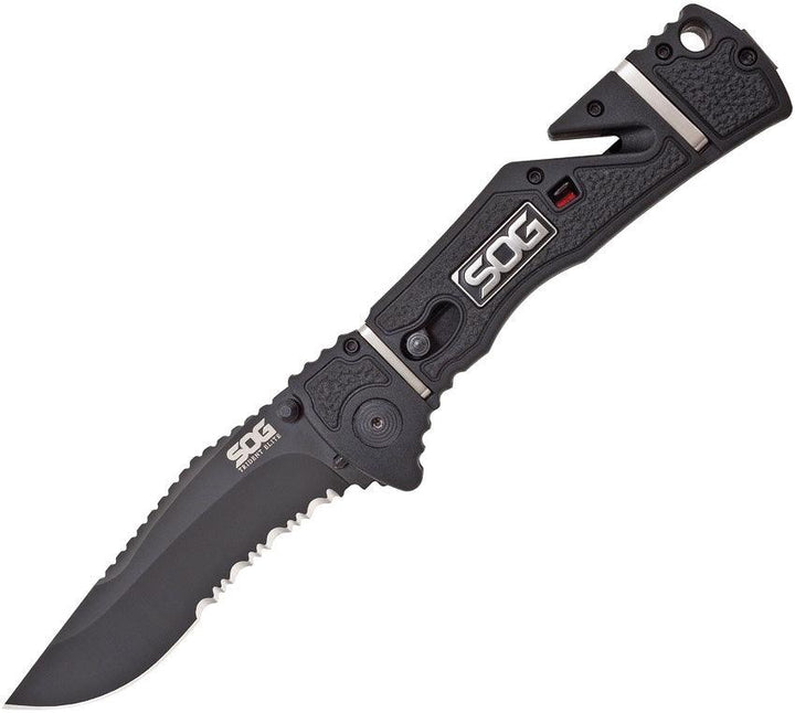 SOG Folding Knife SOG Trident Elite Serrated A/O - Knives.mx