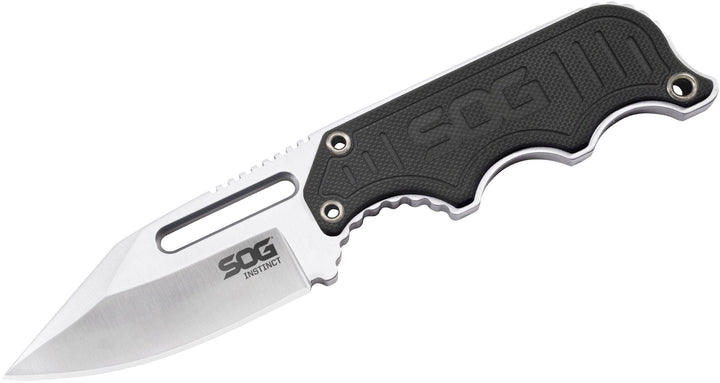 SOG Instinct Satin Black G10 5Cr15MoV - Knives.mx