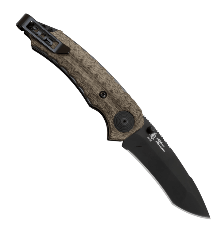 SOG Kiku Assisted Black S35VN - Knives.mx