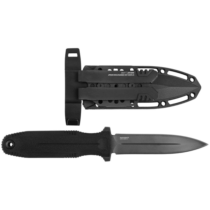 SOG Pentagon FX Blackout G10 TiNi Coated S35VN - Knives.mx