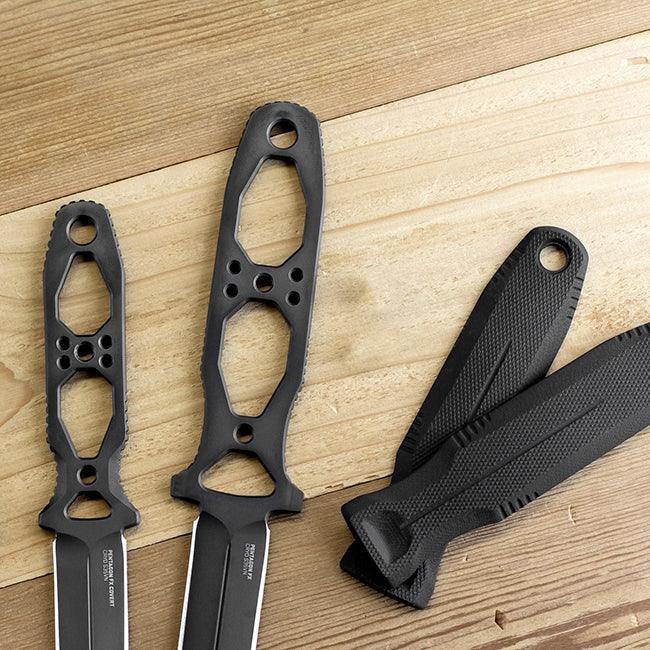 SOG Pentagon FX Covert Blackout G10 TiNi Coated S35VN - Knives.mx