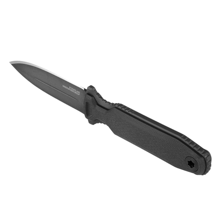 SOG Pentagon FX Covert Blackout G10 TiNi Coated S35VN - Knives.mx
