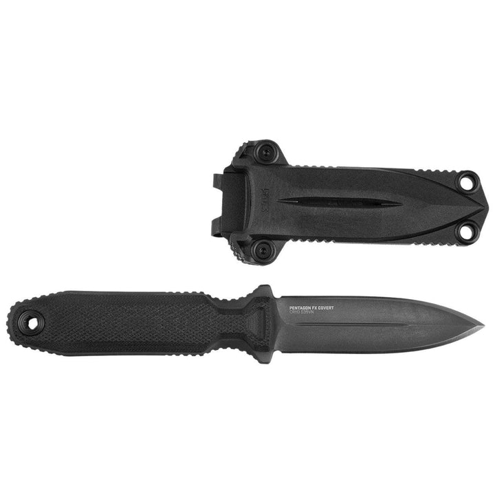 SOG Pentagon FX Covert Blackout G10 TiNi Coated S35VN - Knives.mx