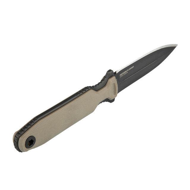 SOG Pentagon FX Covert Flat Dark Earth G10 TiNi Coated S35VN - Knives.mx