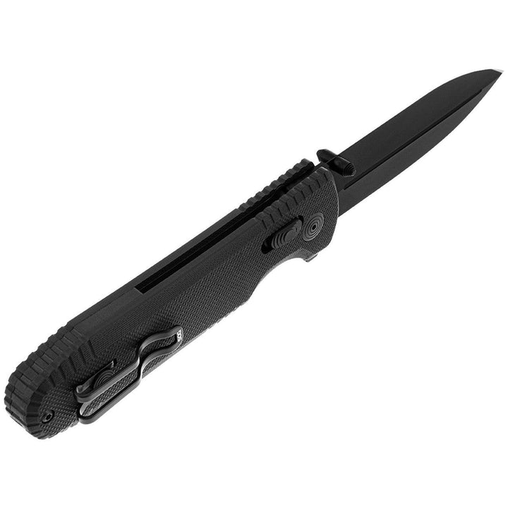 SOG Pentagon XR Lock Blackout G10 Black Titanium Nitride Spear Point CRYO CTS XHP - Knives.mx