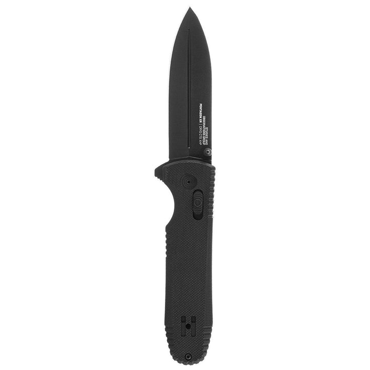 SOG Pentagon XR Lock Blackout G10 Black Titanium Nitride Spear Point CRYO CTS XHP - Knives.mx