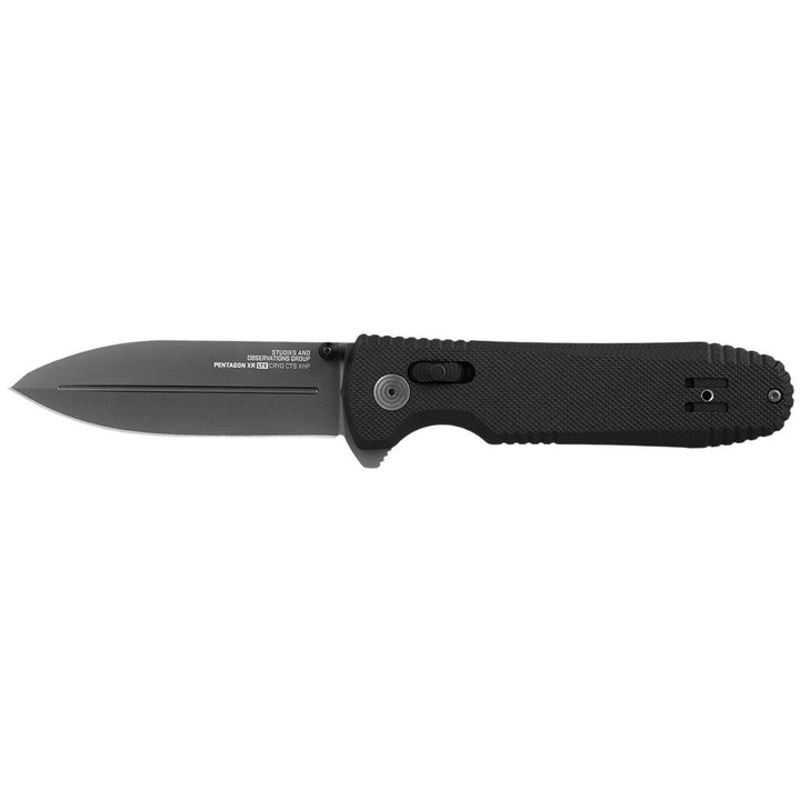 SOG Pentagon XR Lock LTE Black G10 Spear Point CRYO CTS XHP - Knives.mx