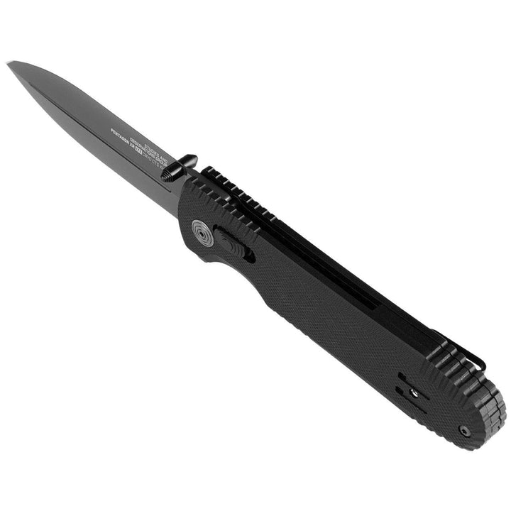 SOG Pentagon XR Lock LTE Black G10 Spear Point CRYO CTS XHP - Knives.mx