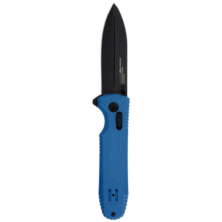 SOG Pentagon XR Lock LTE Blue G10 Spear Point TiNi CRYO CTS XHP - Knives.mx