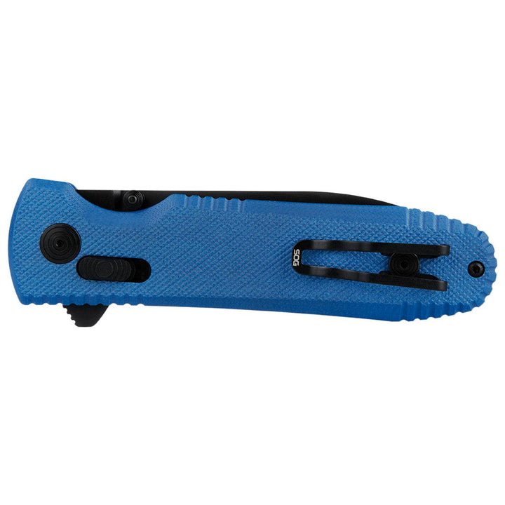 SOG Pentagon XR Lock LTE Blue G10 Spear Point TiNi CRYO CTS XHP - Knives.mx