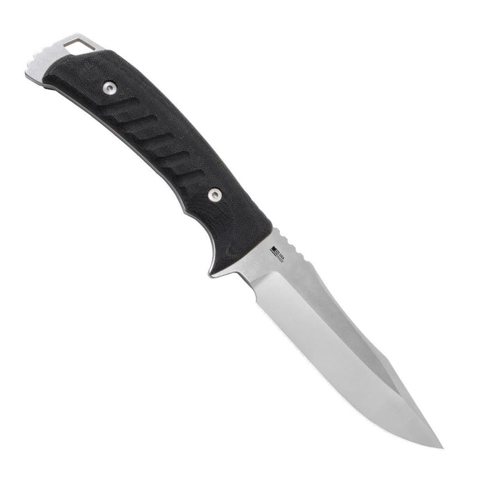 SOG Pillar Black Canvas Micarta StoneWash CPM S35VN - Knives.mx