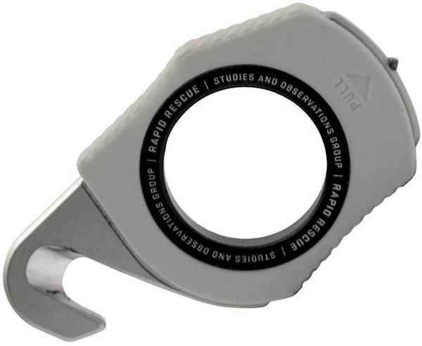 Sog Rapid Rescue Gray GRN Belt Cord Cutter - Knives.mx