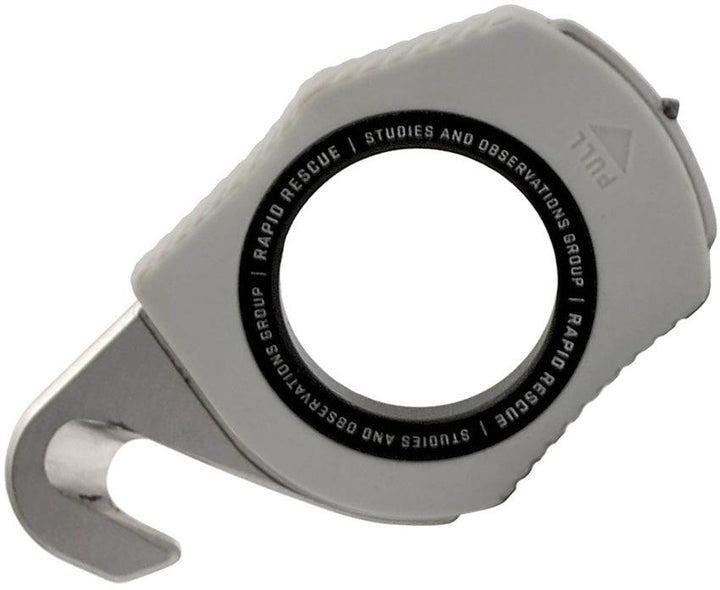 Sog Rapid Rescue Gray GRN Belt Cord Cutter - Knives.mx