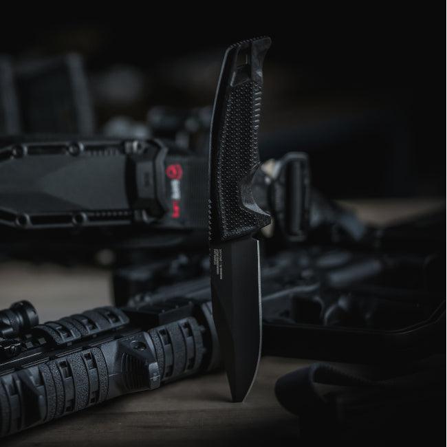 SOG Recondo Fx Black Rubber TiNi Coated 440C - Knives.mx