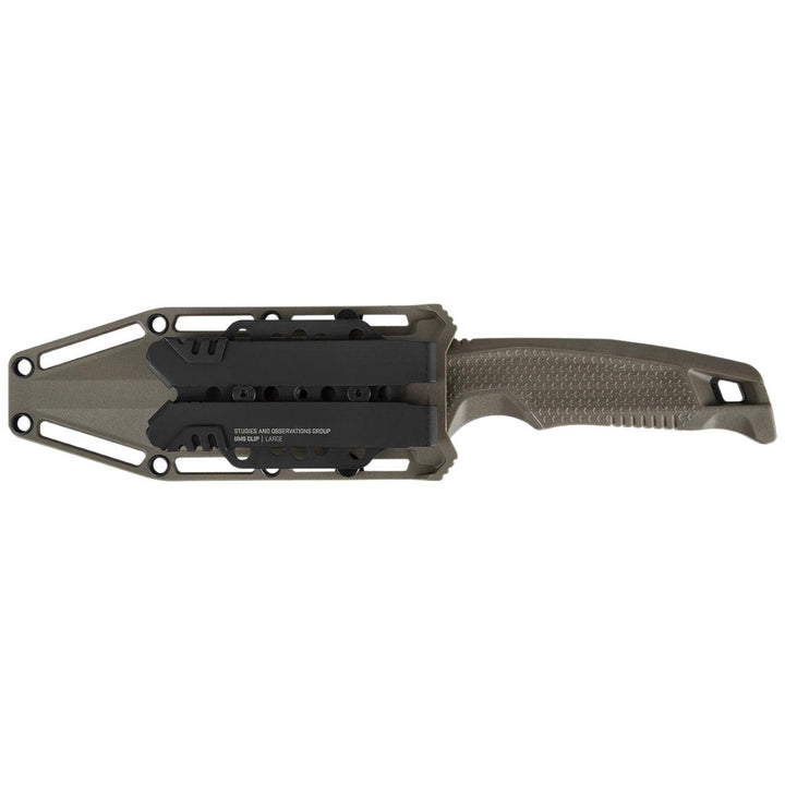 SOG Recondo Fx FDE Dark Earth Rubber TiNi Coated Serrated 440C - Knives.mx