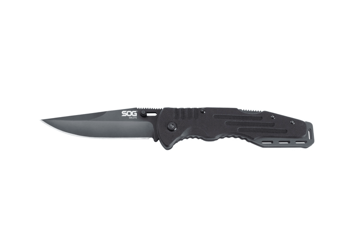 SOG Salute Lockback Black G10 8Cr13MoV - Knives.mx