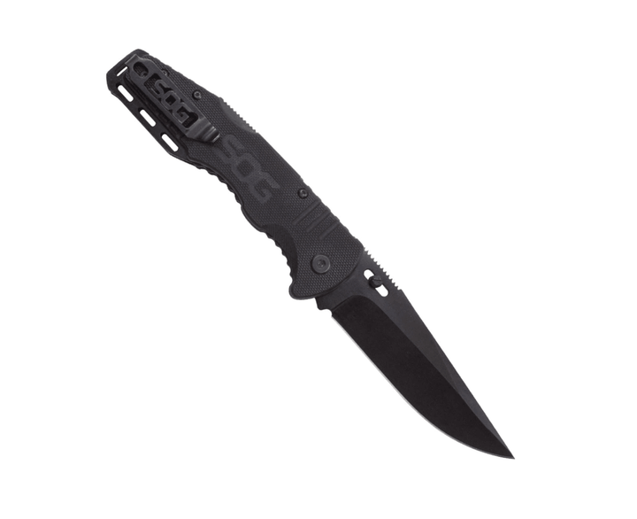 SOG Salute Lockback Black G10 8Cr13MoV - Knives.mx