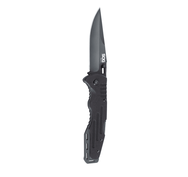 SOG Salute Lockback Black G10 8Cr13MoV - Knives.mx