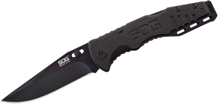 SOG Salute Mini Black G10 Oxide 8Cr13MoV - Knives.mx