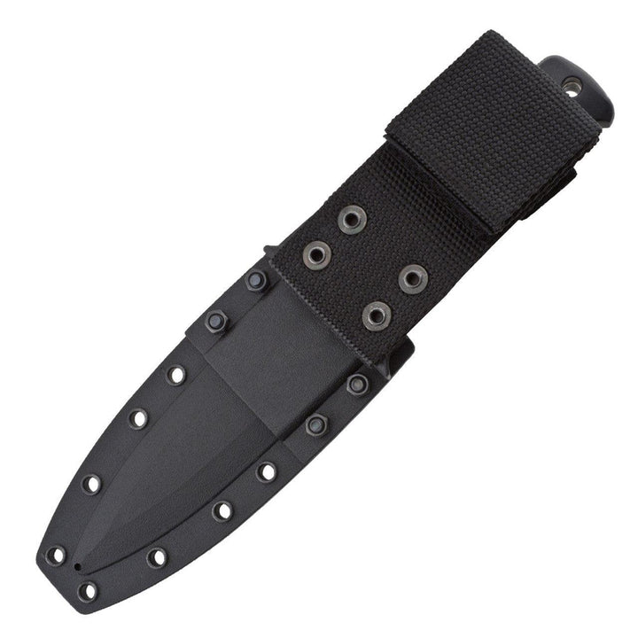 SOG Seal Pup Elite Spine Rasp Black GRN TiNi Coated Plain AUS-8 (Kydex Sheath) - Knives.mx