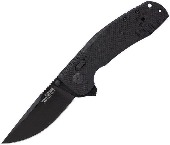 SOG-Tac XR Lock Blackout G10 Plain Coated D2 - Knives.mx