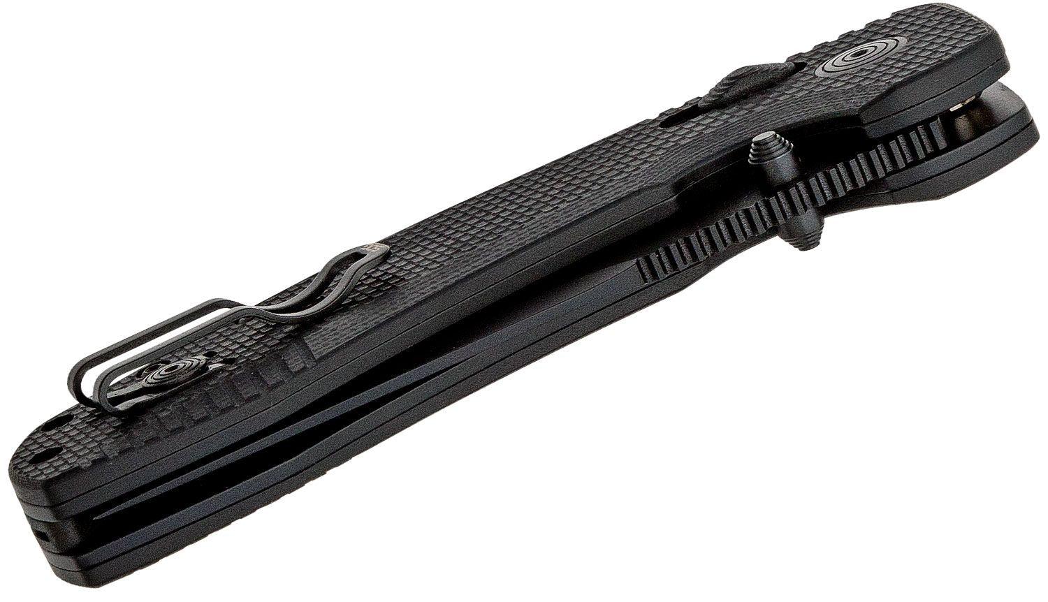 SOG-Tac XR Lock Blackout G10 Plain Coated D2 - Knives.mx