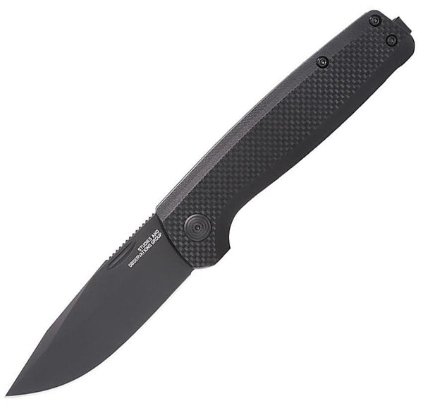 SOG Terminus Slip Joint Blackout G10 TiNi Coated D2 - Knives.mx