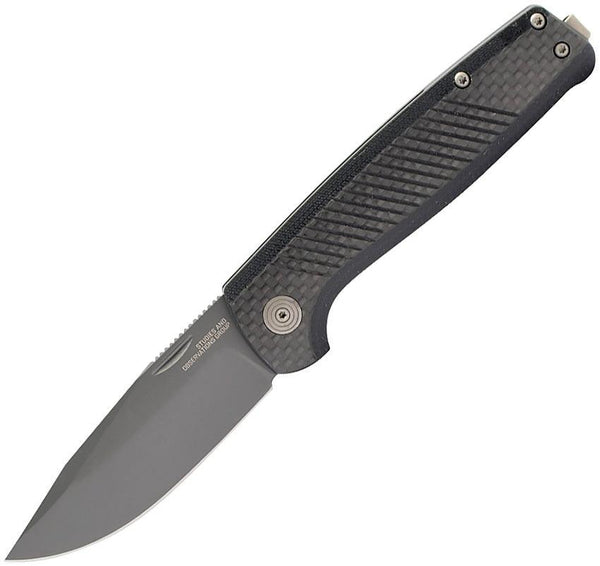 SOG Terminus Slip Joint LTE Graphite G10 w CF Gray TiNi Coated S35VN - Knives.mx