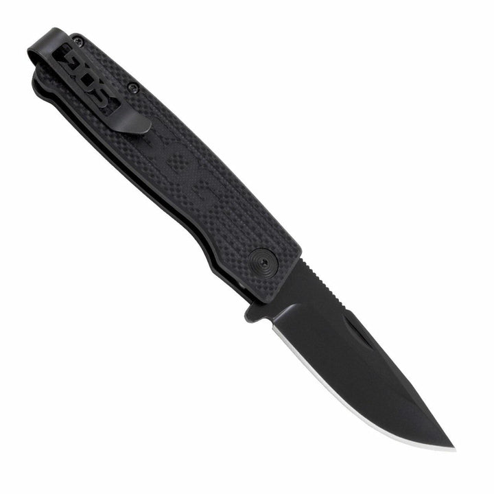 SOG Terminus Slipjoint Black G10 CTS BD1 - Knives.mx